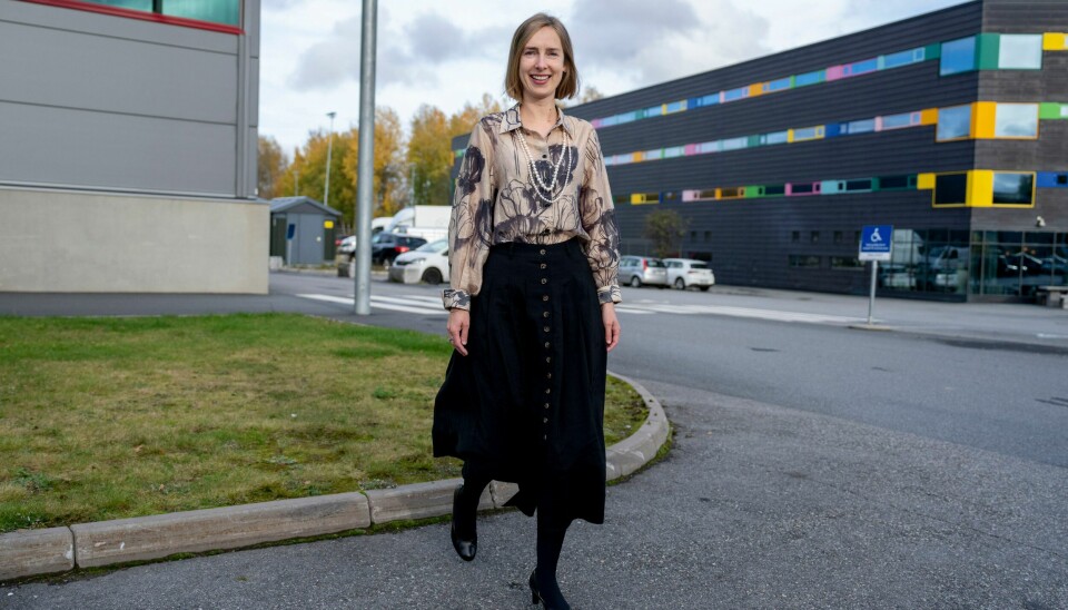 Iselin Nybø under landsmøtet til Venstre på Gardermoen denne helgen. Iselin Nybø under landsmøtet til Venstre på Gardermoen denne helgen.Foto: Javad Parsa / NTB