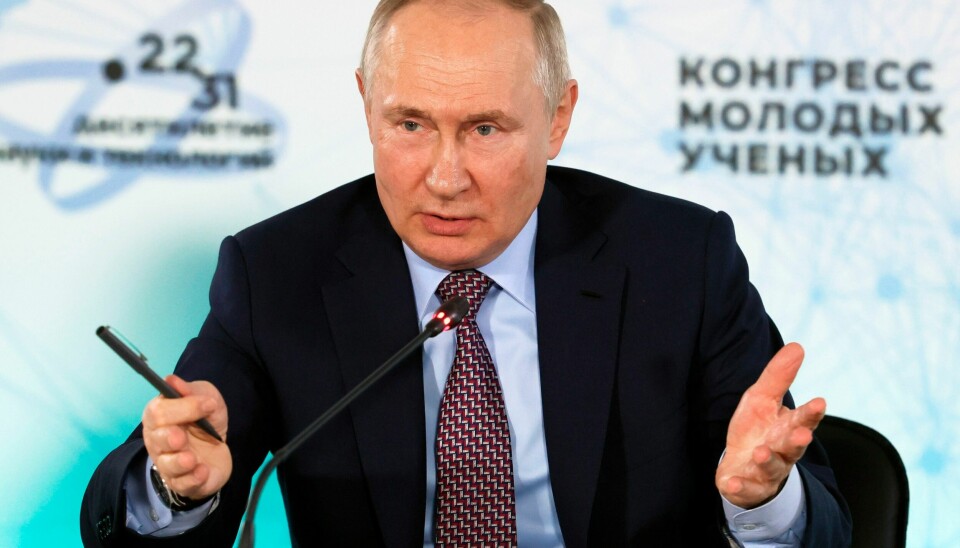 Ifølge Kremls referat fra samtalen forsvarte president Vladimir Putin Russlands angrep mot ukrainsk energiinfrastruktur. Foto: Mikhail Metzel / Kreml Pool Photo via AP / NTB Ifølge Kremls referat fra samtalen forsvarte president Vladimir Putin Russlands angrep mot ukrainsk energiinfrastruktur. Foto: Mikhail Metzel / Kreml Pool Photo via AP / NTB