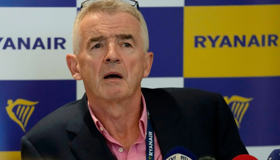 Ryanair-sjef Michael O'Leary foreslår maksgrenser på alkoholinntak på flyplasser. Foto: Virginia Mayo / AP / NTB Ryanair-sjef Michael O'Leary foreslår maksgrenser på alkoholinntak på flyplasser. Foto: Virginia Mayo / AP / NTB