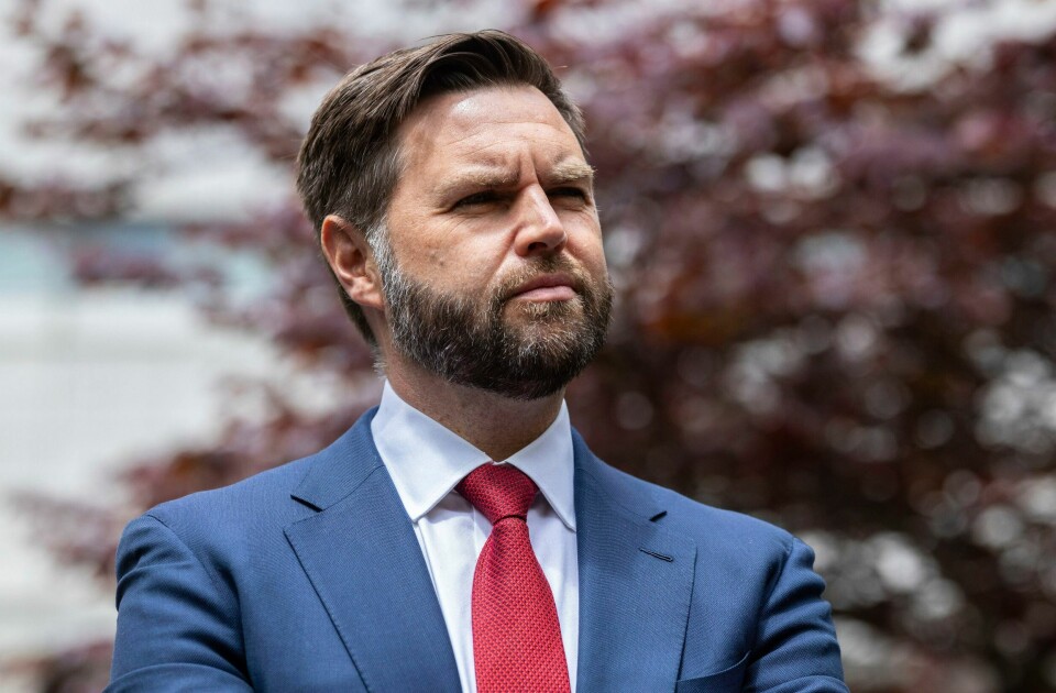 Senator J.D. Vance fra Ohio er Donald Trumps visepresidentkandidat. De to velges formelt av Republikanernes landsmøte denne uka. Arkivfoto: Stefan Jeremiah, / AP / NTB Senator J.D. Vance, kan bli belønnet med en visepresidentkandidatstilling under neste ukes republikanske landsmøte. Foto: Stefan Jeremiah / AP / NTB