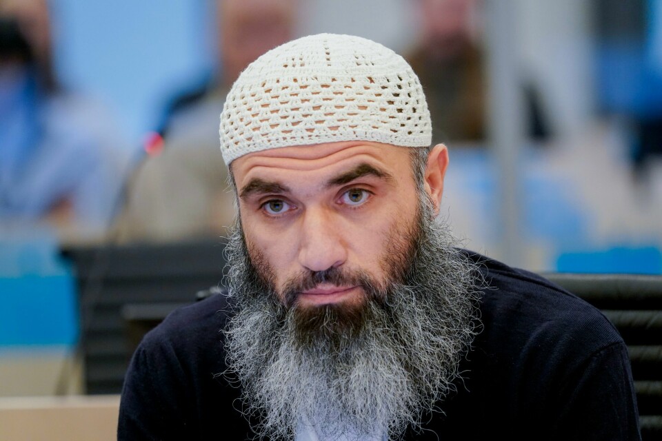 ANKER: Zaniar Matapour ble dømt til 30 års forvaring for grov terror etter masseskytingen i Oslo 25. juni 2022. Nå anker han dommen. Zaniar Matapour i rettssal 250 i Oslo tinghus. Han er tiltalt for grov terror etter at han åpnet ild utenfor Per på hjørnet og London pub i Oslo natt til 25. juni 2022. Foto: Lise Åserud / NTB