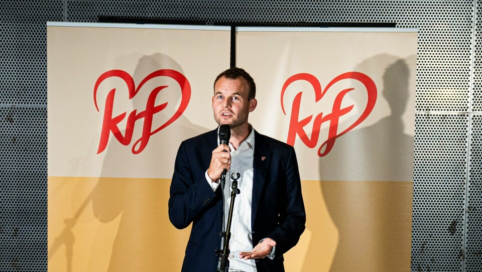 ENDRING: Kontantstøtten ble innført av Kristelig Folkeparti i 1998. Valg 2019. Valgvake Krf. Kjell Ingolf Ropstad