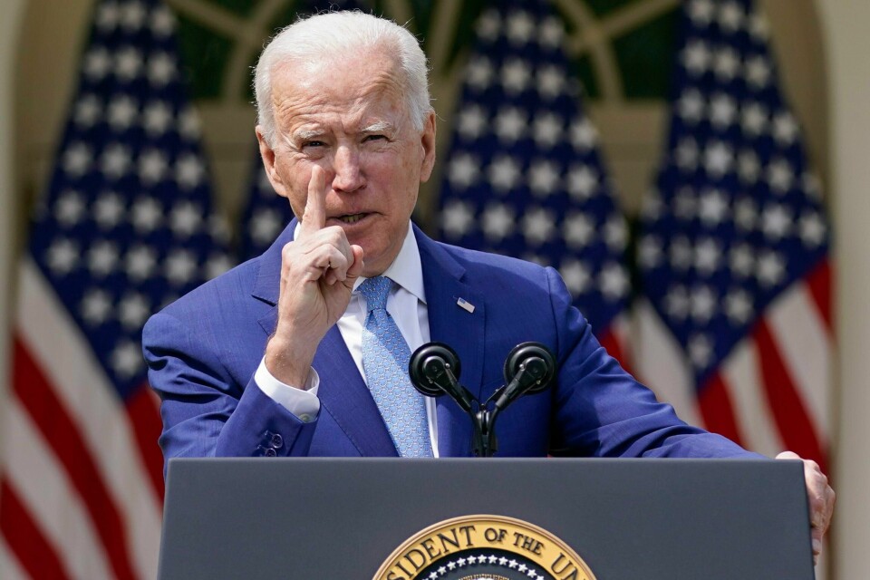STRAMME INN: President Joe Biden presenterte torsdag flere forslag som skal stramme inn reguleringen av visse typer skytevåpen i USA. President Joe Biden presenterte torsdag flere forslag som skal stramme inn reguleringen av visse typer skytevåpen i USA. Foto: Andrew Harnik / AP / NTB