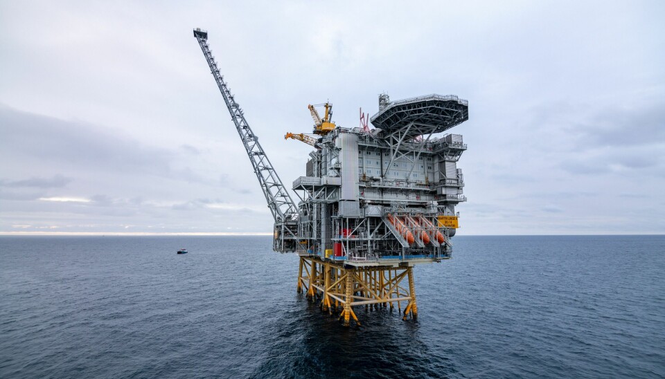 Illustrasjonsfoto fra Martin Linge-feltet i Nordsjøen: Jan Arne Wold / Equinor / NTB