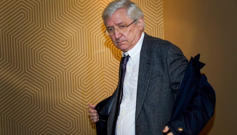 HAR JOBBET LENGE: Advokat Arvid Sjødin krever 10 millioner kroner for å ha forsvart fetteren til Birgitte Tengs. Forsvarsadvokat Arvid Sjødin vil be om et millionbeløp fra staten for det arbeidet han har lagt ned i saken mot fetteren til Birgitte Tengs.Arkivfoto: Terje Bendiksby / NTB