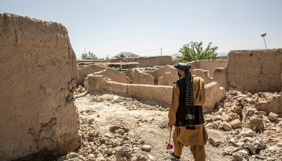 En halv million familier i Afghanistan kan bli hjemløse etter riving av boliger i uformelle bosetninger i Kabul i Afghanistan. En halv million familier i Afghanistan kan bli hjemløse etter riving av boliger i uformelle bosetninger i Kabul i Afghanistan.Foto: Ingebjørg Kårstad /NRC/NTB