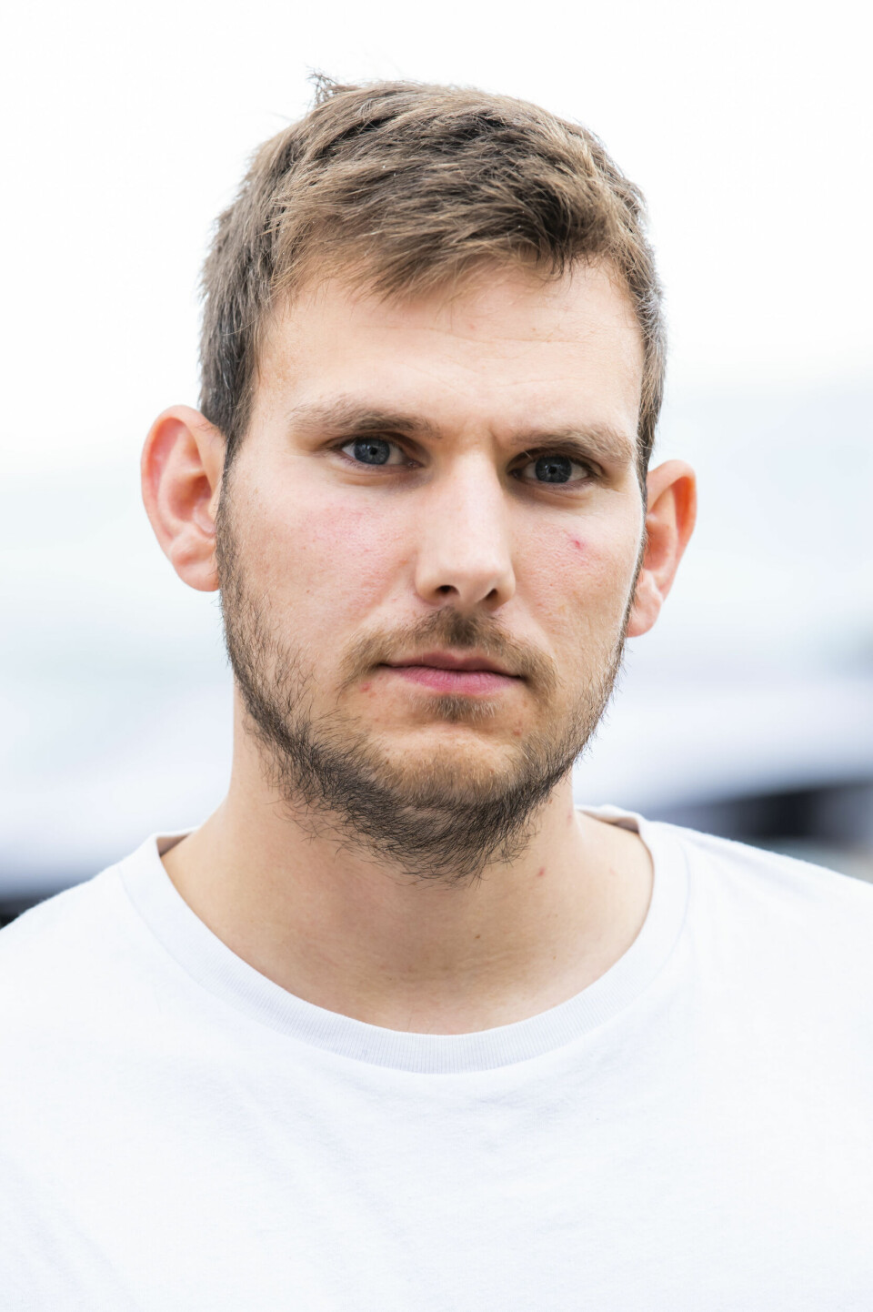Teodor Bruu, Nasjonal talsperson for Grønn Ungdom Oslo 20190625. Teodor Bruu som er nasjonal talsperson for Grønn ungdom under sommerpressekonferansen til Miljøpartiet De Grønne på Salt i Oslo tirsdag.Foto: Håkon Mosvold Larsen / NTB