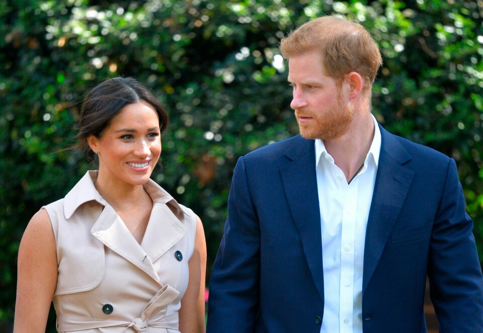 Foto: Dominic Lipinski / AP / NTB Hertuginne Meghan og prins Harry. Foto: AP / NTB