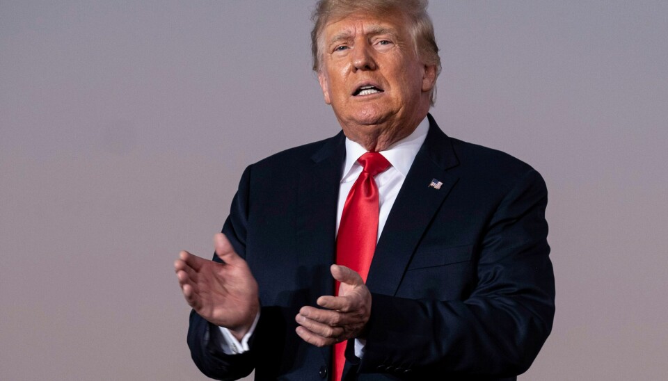 I et intervju med en israelsk journalist kommer USAs tidligere president Donald Trump med oppsiktsvekkende utspill mot amerikanske jøder. Tidligere president Donald Trump, her under et arrangement i september. Foto: Ben Gray / AP / NTB
