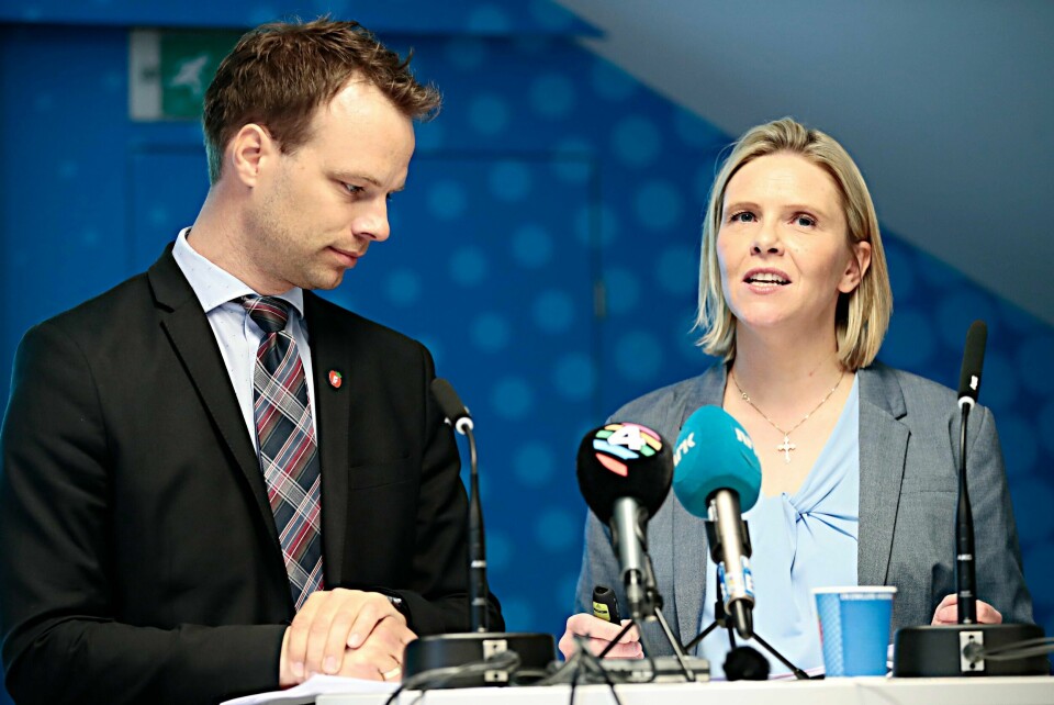 Koranskolemotstandere: Sylvi Listhaug og Jon Helgheim ledet Frps innvandring- og integreringsutvalg. Utdanningsdirektøren i Drammen kjenner seg ikke igjen i beskrivelsen av koranskoler i byen.