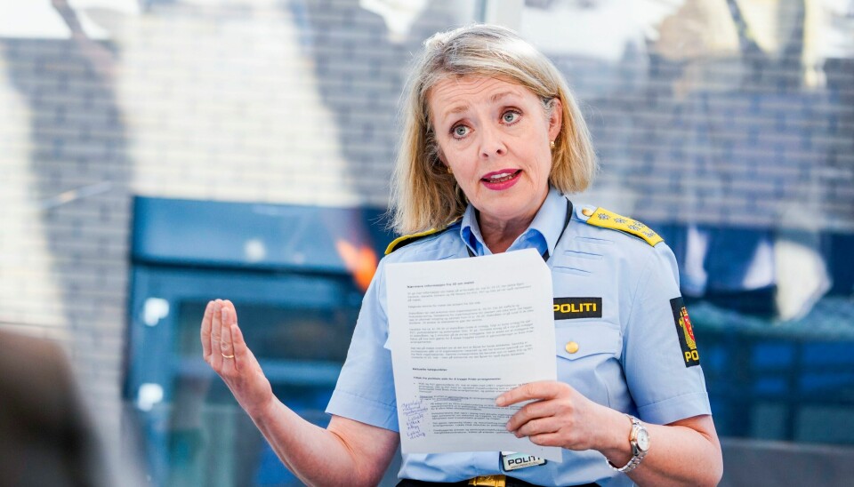 Politidirektør Benedicte Bjørnland får kritikk i evalueringsrapporten etter angrepet 25. juni i fjor. Foto: Ole Berg-Rusten / NTB Politidirektør Benedicte Bjørnland får kritikk i evalueringsrapporten etter angrepet 25. juni i fjor. Foto: Ole Berg-Rusten / NTB