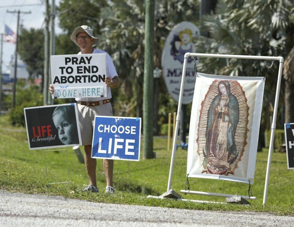 Velgerne i Florida sier nei til å beskytte abortrettighetene i delstaten. Foto: Chris Urso / Tampa Bay Times / AP / NTB Velgerne i Florida sier nei til å beskytte abortrettighetene i delstaten. Foto: Chris Urso / Tampa Bay Times / AP / NTB