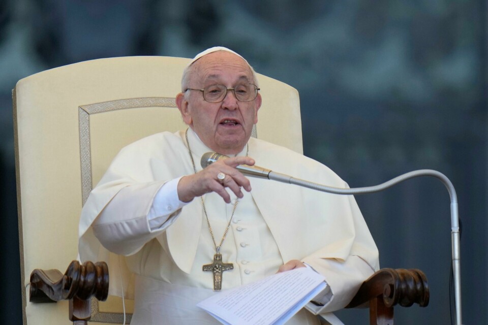 Pave Frans sier i et intervju med en avis i hjemlandet Argentina at et planlagt møte med den russisk-ortodokse patriarken Kirill ikke blir noe av likevel. Pave Frans sier i et intervju med en avis i hjemlandet Argentina at et planlagt møte med den russisk-ortodokse patriarken Kirill ikke blir noe av likevel. Arkivfoto: Alessandra Tarantino / AP / NTB