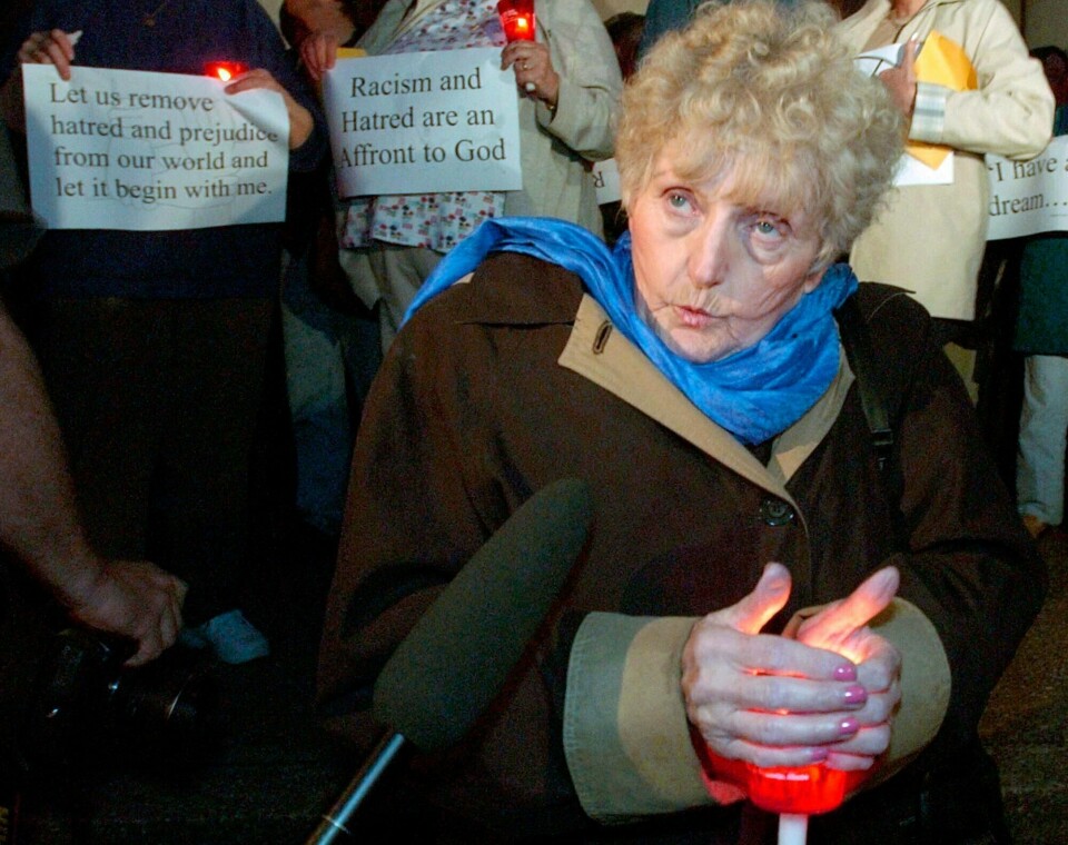 Eva Kor har siden holocaust brukt flere tiår på foredrag, dokumentarer og biografier om det hun opplevde under krigen, og veien til tilgivelse. Foto: Darron Cummings / AP / NTB scanpix