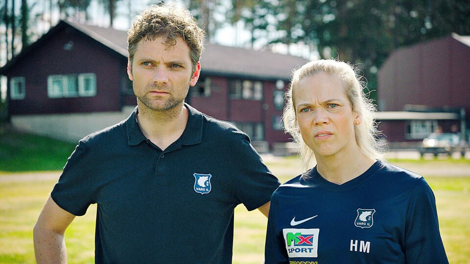 Trener Helena Mikkelsen og Varg-sjef Espen Eide går mot nye prøvelser i sesong 2 (Foto: NRK)