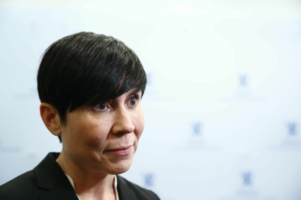 Utenriksminister Ine Marie Eriksen Søreide. Foto: Terje Pedersen / NTB scanpix