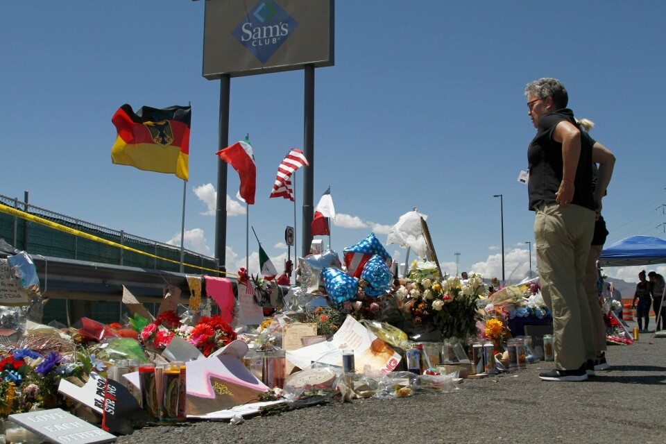 22 personer ble skutt og drept utenfor en Walmart-butikk i El Paso, Texas i fjor.