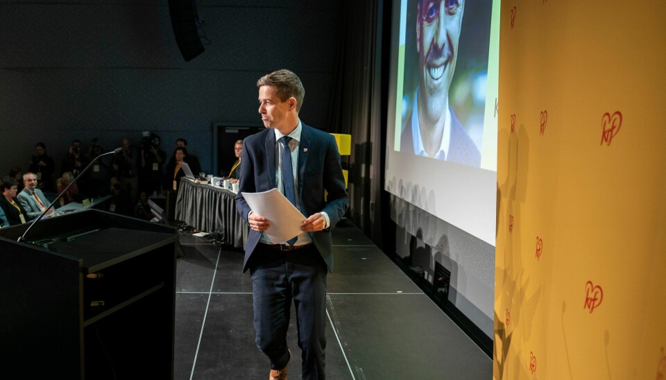 Knut Arild Hareide tapte veivalget i KrF.