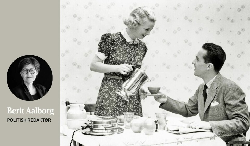 Mange tenker på tradwife-fenomenet som et ønske om å være mer sammen med familie og barn. Men det er stor enighet om at dagens tradwife som fenomen oppsto på ytre høyre i USA. Fenomenet er en ideologisk pakke som blant annet innebærer underordning, skriver Berit Aalborg l