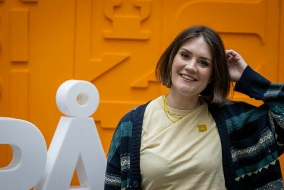 NY: Komiker Isalill Kolpus erstatter Pernille Sørensen i Nytt på Nytt. Komiker Isalill Kolpus erstatter Pernille Sørensen i Nytt på Nytt. Foto: Kjetil Solhøi / NTB