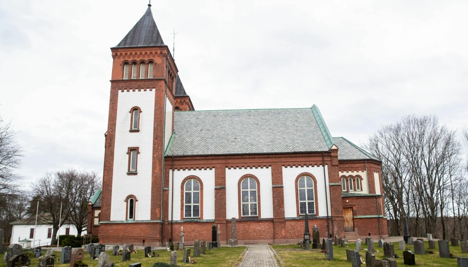 Slagen kirke i Tønsberg.