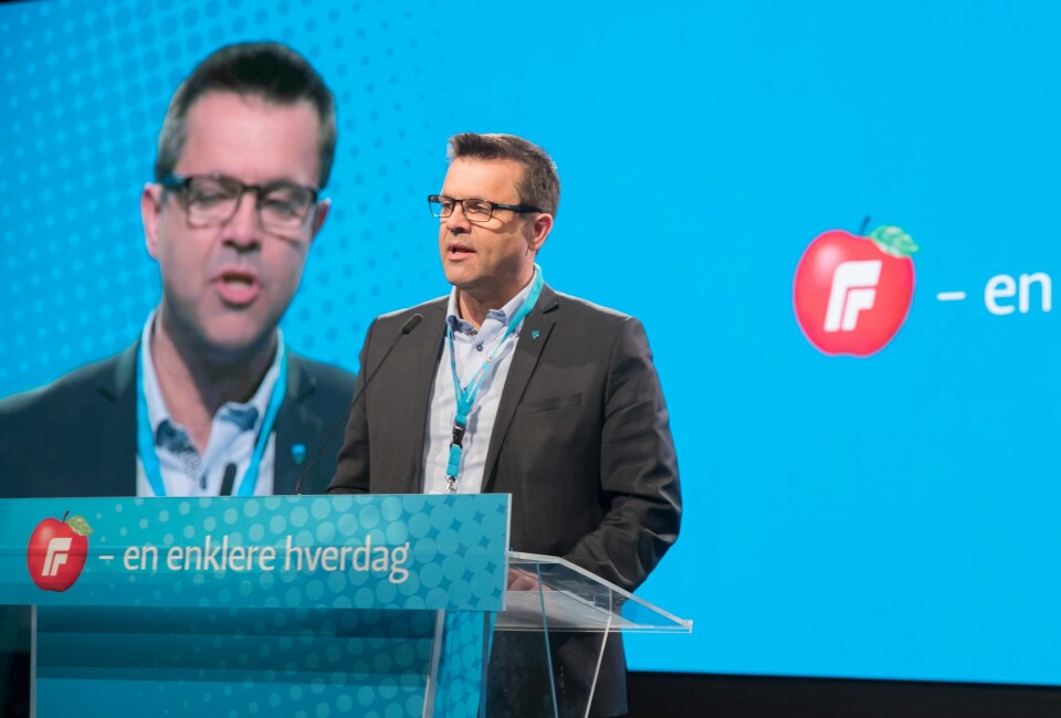 SMULER: Staten håver inn titalls milliarder kroner ekstra fra høye strømpriser, og de beholder fortsatt brorparten av dette, sier Frank Sve i Frp.