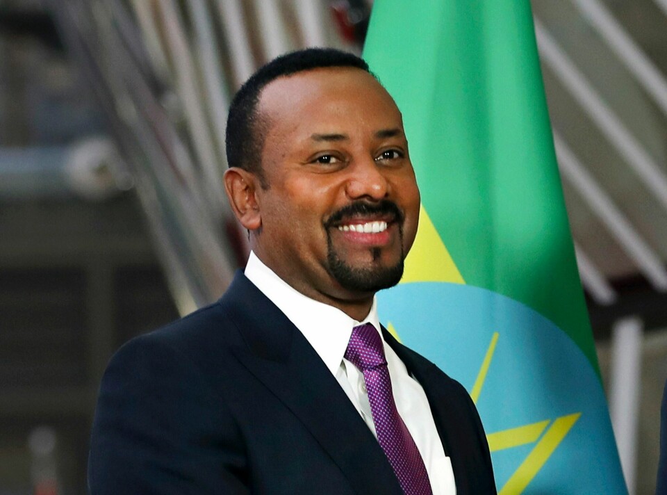 Etiopias statsminister Abiy Ahmed får Nobels fredspris for 2019.