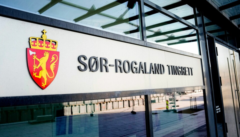 I tillegg til den betingede fengselsstraffen er mannen fra Stavanger dømt til å betale en bot på 45.000 kroner. Foto: Beate Oma Dahle / NTB Rettssaken er berammet i Sør-Rogaland tingrett i midten av september. Foto: Beate Oma Dahle / NTB