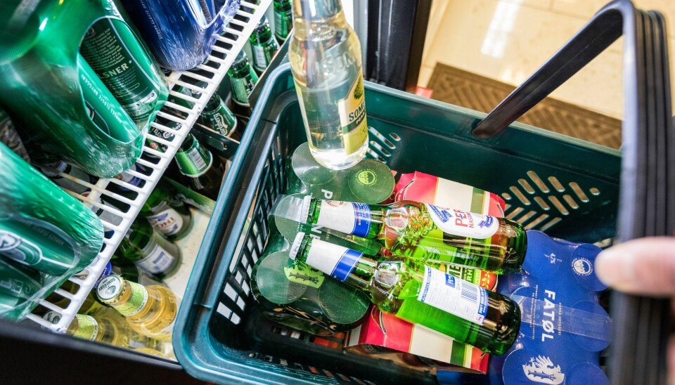 Helsedirektoratet ønsker at alkoholholdige varer skal merkes med en helseadvarsel. Foto: Gorm Kallestad / NTB Det ble rekordhøy omsetning av alkohol i årets tre første måneder. Foto: Gorm Kallestad / NTB