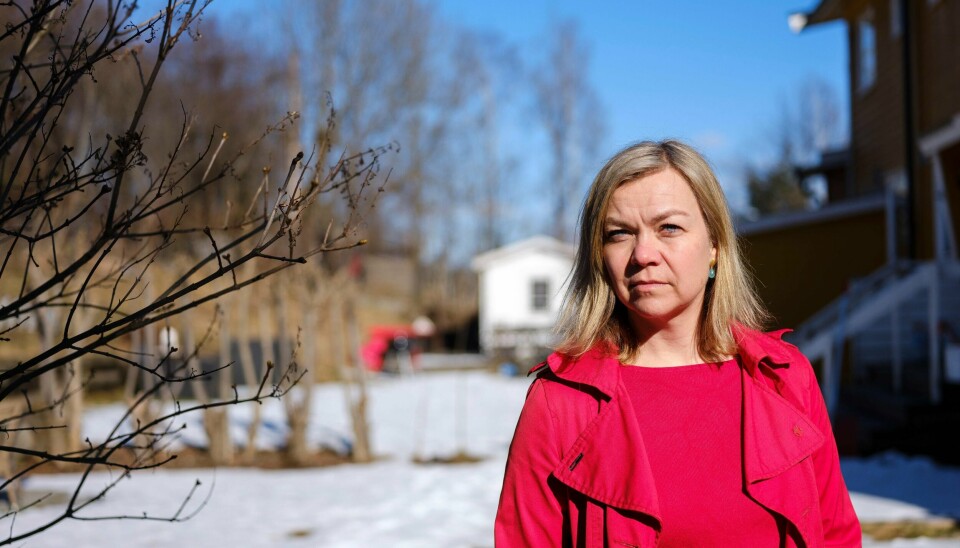 Monica Sydgård, leder for Norgesprogrammet i Redd Barna. Foto: Erlend Berge.