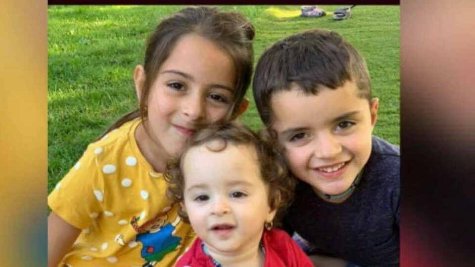 KASTES UT: De jesidiske barna Delnaz (6), Khairi (5) og Della (1) er utvist fra Norge og må reise til Nord-Irak innen 31. januar. Jesidiske barn kastes ut av Norge. Jesidi, jesidier