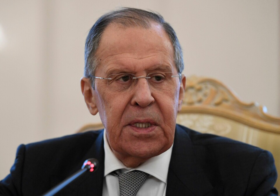 Russlands utenriksminister Sergej Lavrov vil fremdeles møte sin amerikanske kollega. Russlands utenriksminister Sergej Lavrov. Foto: Alexander Nememov / AP / NTB