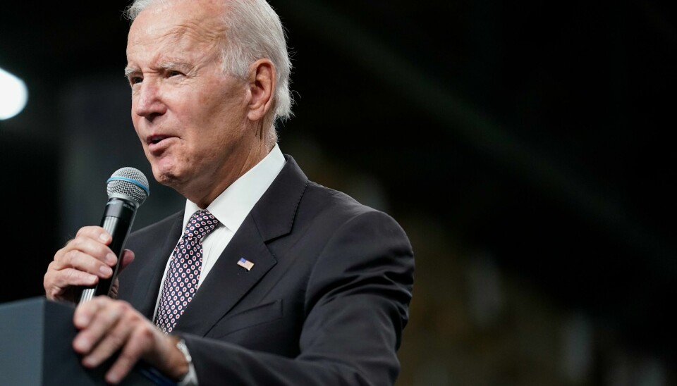 Vi har ikke vært nærmere en atomkrig siden Cubakrisen i 1962, sier USAs president Joe Biden. Foto: Andrew Harnik / AP / NTB USAs president Joe Biden. Foto: AP / NTB