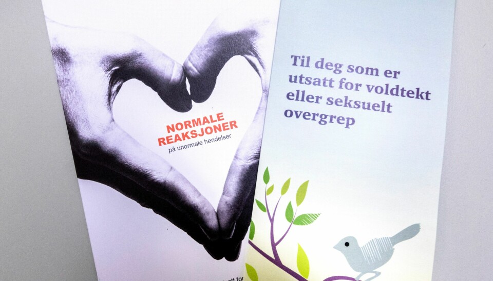 NORGE: Hele 23 prosent av norske kvinner opplyser at de har vært utsatt for voldtekt ved tvang eller makt, som sovevoldtekt eller som overgrep før de fylte 13 år. Undersøkelsen «Omfang av vold og overgrep i den norske befolkningen» ble tirsdag overlevert til justisminister Emilie Enger Mehl (Sp). Hele 23 prosent av norske kvinner opplyser at de har vært utsatt for voldtekt ved tvang eller makt, som sovevoldtekt eller som overgrep før de fylte 13 år. Undersøkelsen «Omfang av vold og overgrep i den norske befolkningen» ble tirsdag overlevert til justisminister Emilie Enger Mehl (Sp).Foto: Gorm Kallestad / NTB
