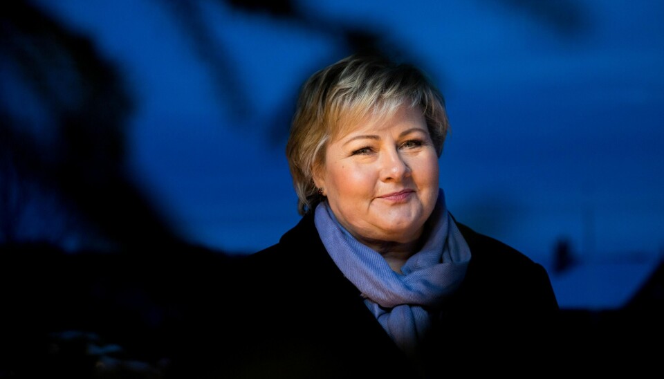 Statsminister Erna Solberg øker innsatsen mot vold i nære relasjoner.