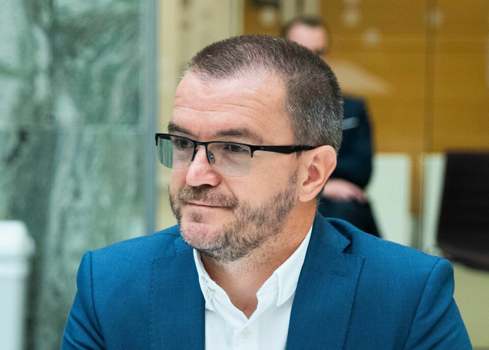 STYRELEDER: Senaid Kobilica under gudstjenesten i Oslo domkirke, 10 år etter terrorangrepet 22. Juli 2011. Foto: Torstein Bøe / NTB OSLO, NORGE 20190919. Senaid Kobilica, leder for MDN ( Muslimsk dialognettverk ).Foto: Berit Roald / NTB