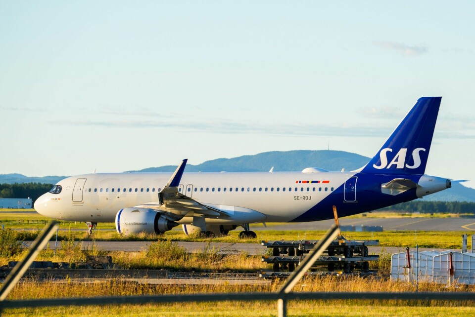 SAS taper fortsatt penger. Foto: Javad Parsa / NTB SAS har fått tilsagn om 700 millioner kroner fra et amerikansk investorselskap. Foto: Javad Parsa / NTB