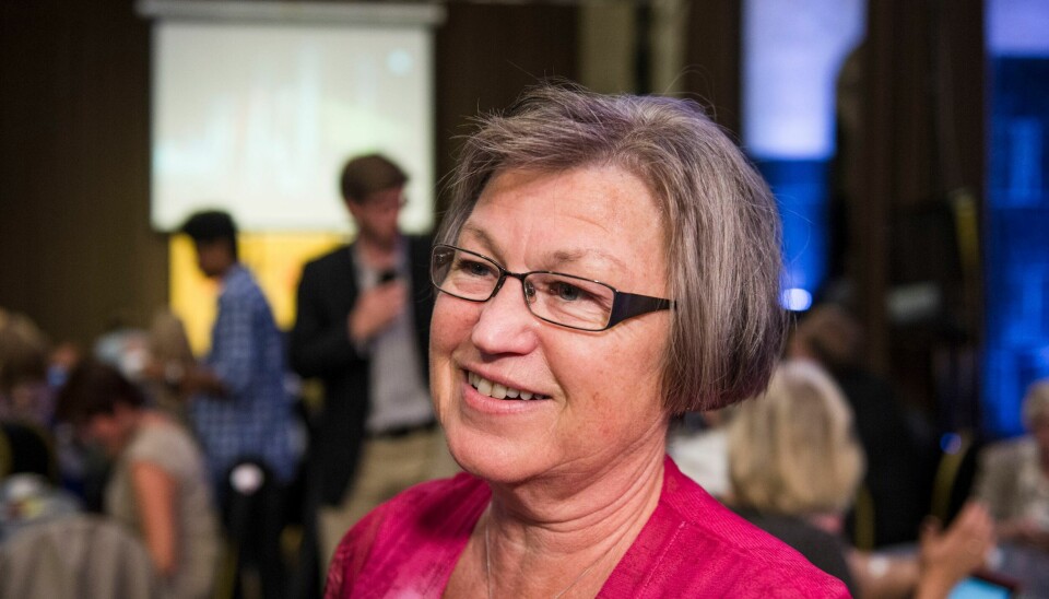 Laila Dåvøy under Kristelig Folkepartis valgvake i 2013. Foto: Aleksander Andersen / NTB Laila Dåvøy under Kristelig Folkepartis valgvake i 2013. Foto: Aleksander Andersen / NTB