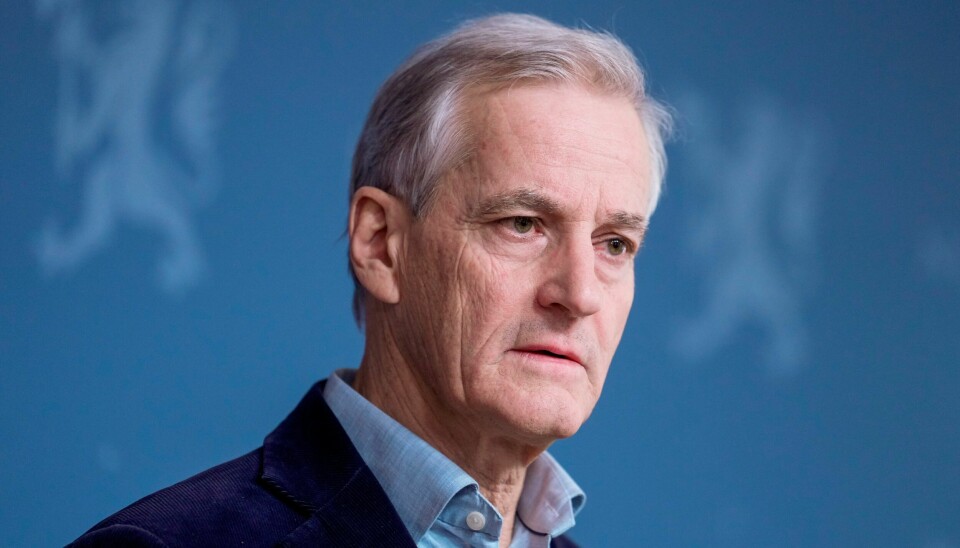ANERKJENNER PALESTINA: På en pressekonferanse onsdag 22. mai bekreftet Jonas Gahr Støre at Norge vil anerkjenne Palestina 28. mai. Statsminister Jonas Gahr Støre (Ap) har ei lang liste med grep han meiner har gjort sitt til å gi folk betre råd. Foto: Javad Parsa / NTB / NPK