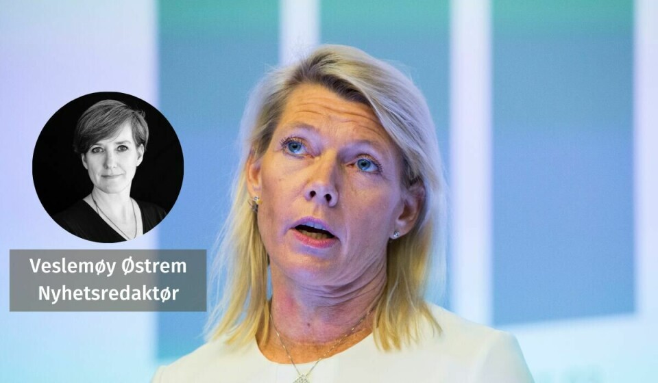 DNB-sjef Kjerstin Braathen må svare for en bot fra Finanstilsynet på 400 millioner kroner.