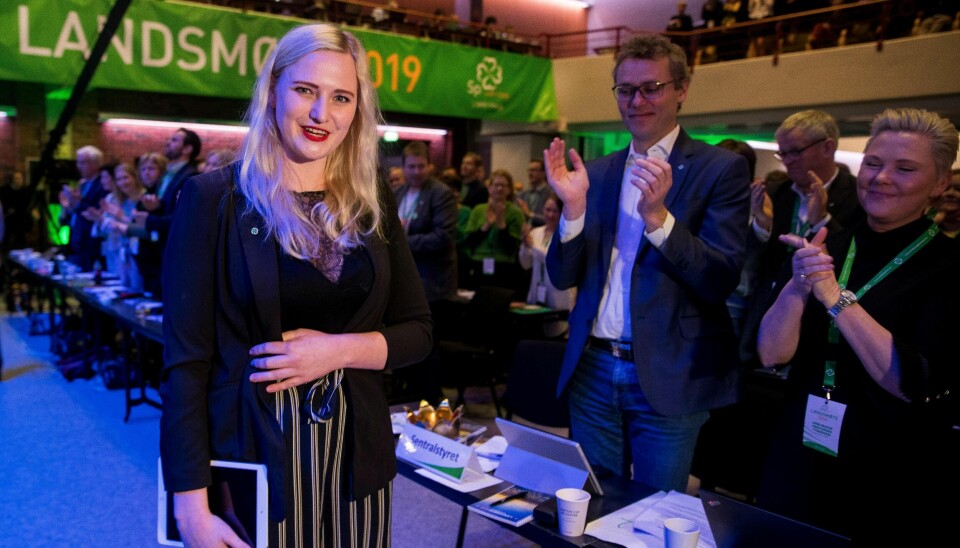 Senterungdommens leder Ada Arnstad har ingen planer om å la moderpartiet få hvile på laurbærene i klimasaken.