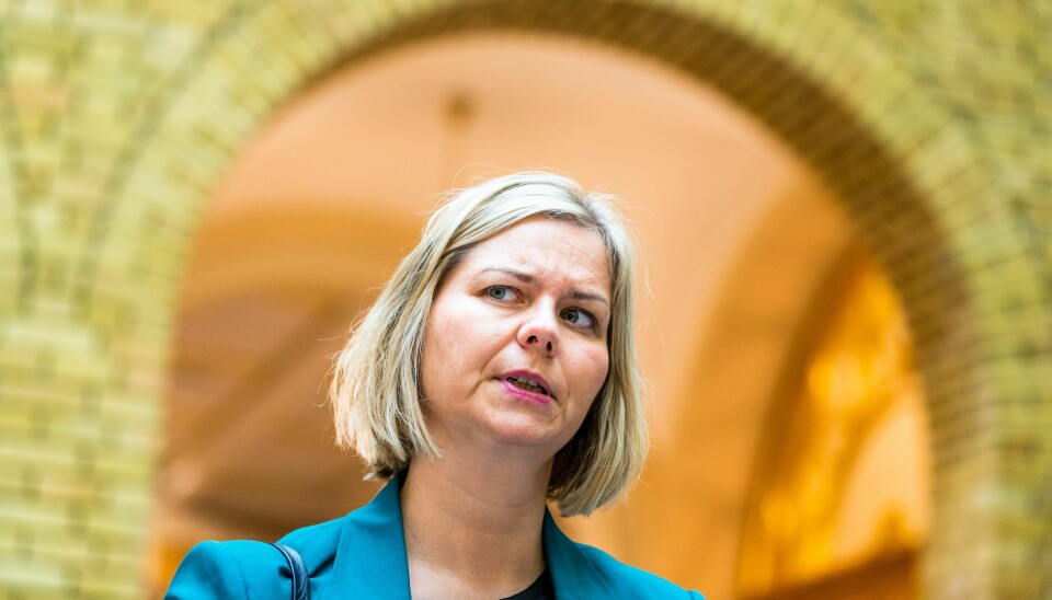 Venstre-leder Guri Melby.Foto: Håkon Mosvold Larsen / NTB Venstre og partileder Guri Melby går nok en gang i bresjen for kutt i sykelønnsordningen. Foto: Håkon Mosvold Larsen / NTB