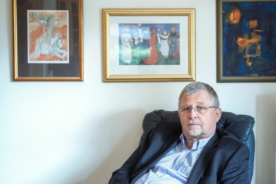 – Jeg hadde antakeligvis strøket mine egne bachelorstudenter om deres argumenter ikke var bedre, skriver Andreas Masvie om boken til Jan-Olav Henriksen (bilde) Jan-Olav Henriksen