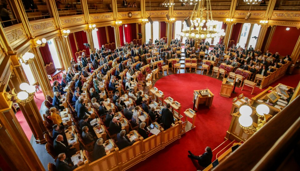 Kontroll- og konstitusjonskomiteen går inn for stemmerett til 16-åringer, men trolig faller forslaget i Stortinget.Foto: Vidar Ruud / NTB