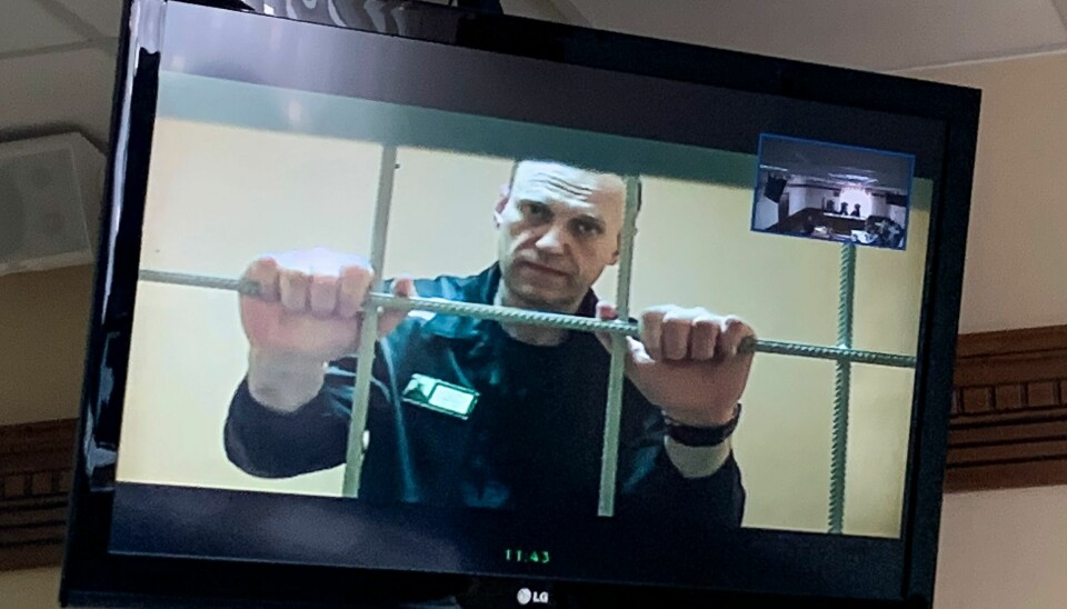 Den fengslede russiske opposisjonslederen Aleksej Navalnyj er flyttet til ukjent sted. Foto: AP / NTB Den fengslede russiske opposisjonslederen Aleksej Navalnyj er flyttet til ukjent sted. Foto: AP / NTB