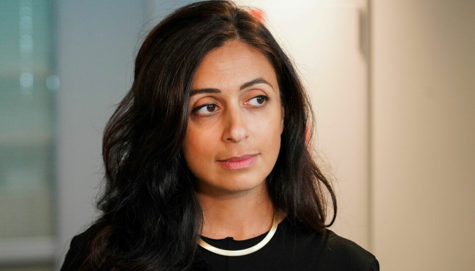 Hadia Tajik (Ap) blir ikke å finne i stortingssalen høsten 2025. Foto: Ole Berg-Rusten / NTB
