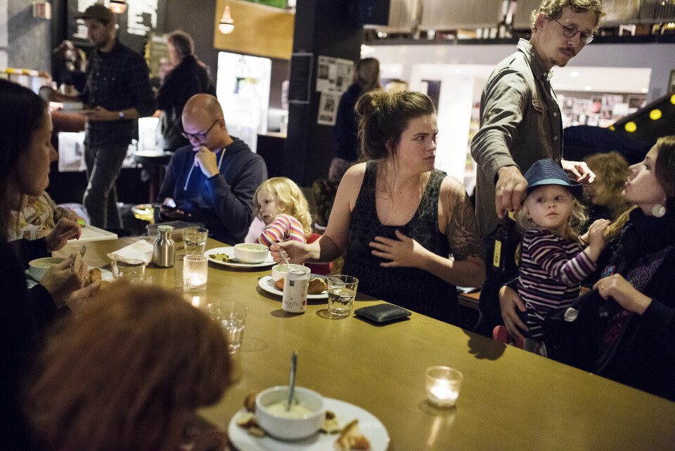 Tåran Reindal har vært med i Sub Church i ti år. Det som ble startet av tenåringer, er i dag mer preget av småbarnsfamilier.