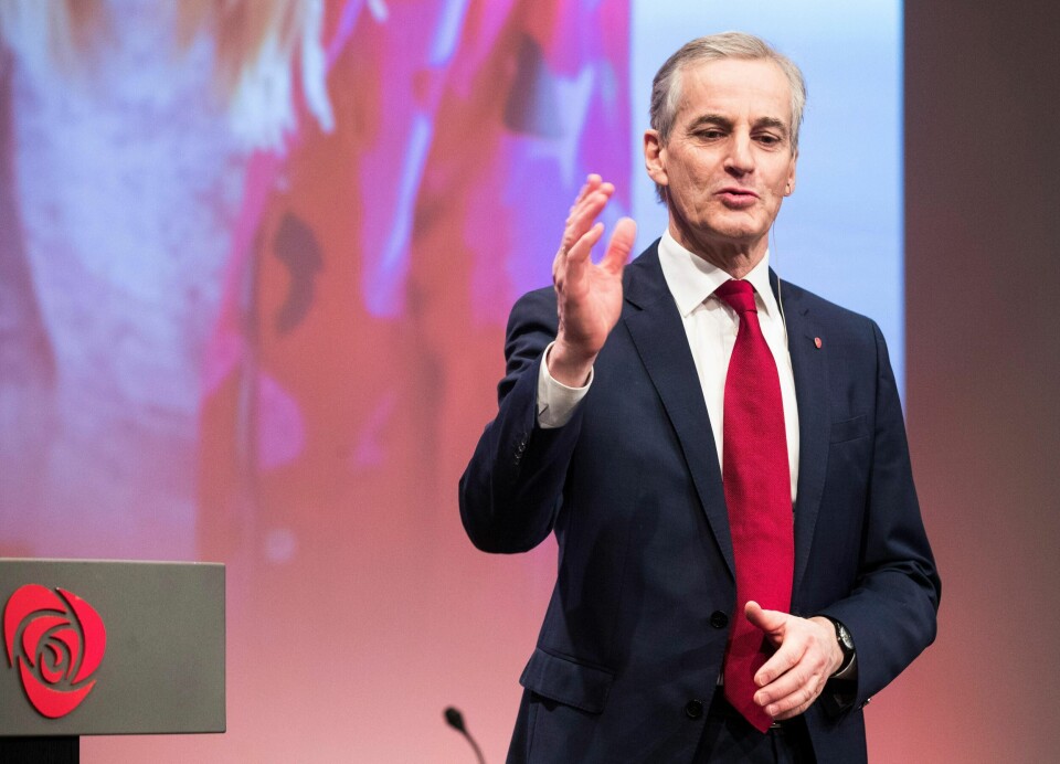 Ap-leder Jonas Gahr Støre forberedte partiets landsstyre på opposisjonsliv helt frem til stortingsvalget i 2021.