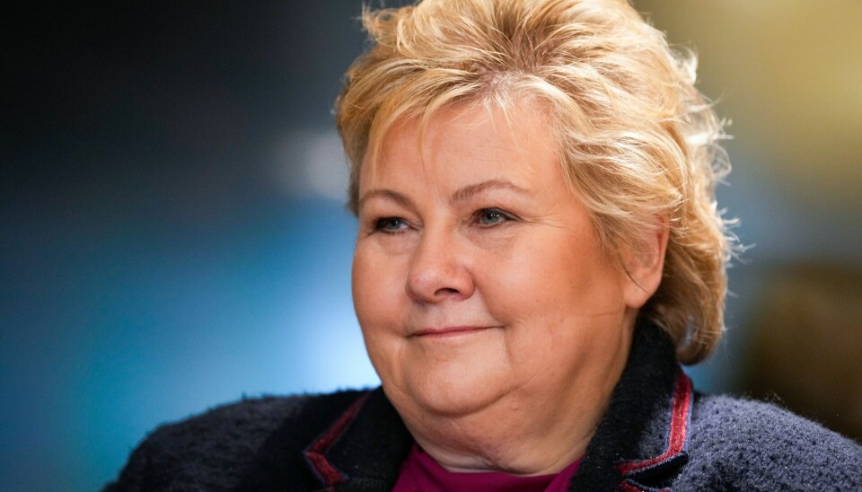 Høyre-leder Erna Solberg kan juble over den siste statsministermålingen til NRK. Foto: Beate Oma Dahle / NTB Norske studenter har fortsatt Erna Solberg (H) som knepen favoritt som statsminister, viser den årlige undersøkelsen blant norske studenter ved høgskoler og universiteter. Hennes parti Høyre er også et klart førstevalg blant studentene. Foto: Beate Oma Dahle / NTB