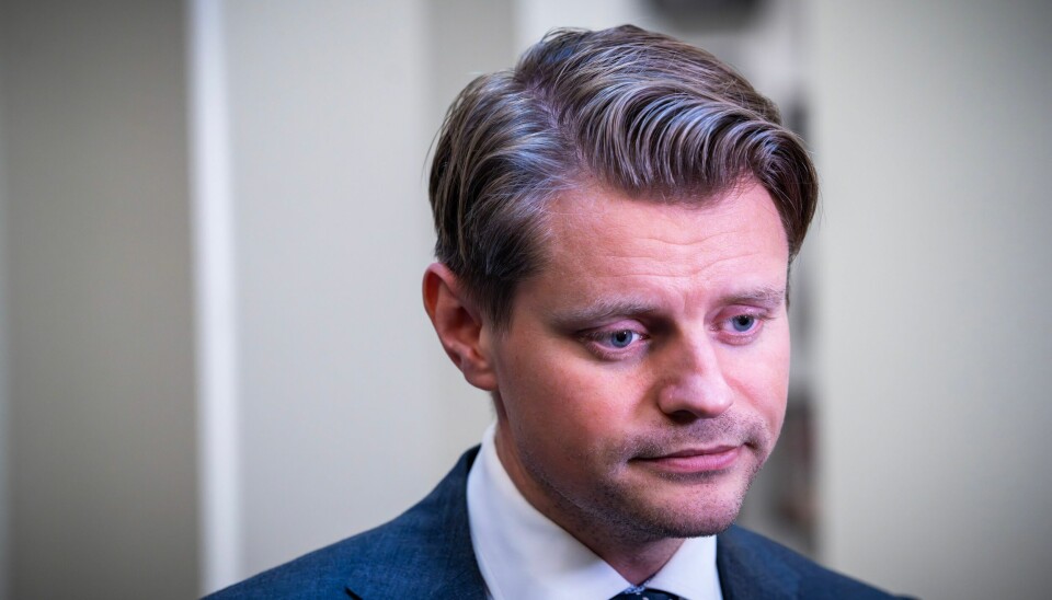 Kontroll- og konstitusjonskomitéleder Peter Frølich (H). Foto: Ole Berg-Rusten / NTB Peter Frølich (H) i kontrollkomiteen sier det ser ut som Sindre Finnes nå har delt informasjonen Stortinget trenger. Foto: Ole Berg-Rusten / NTB